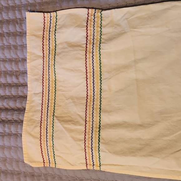 Clean yellow vintage cotton runner - Picture 3 of 6